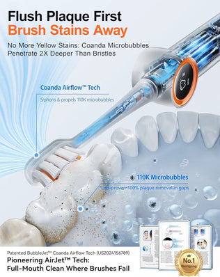 Airjet Electric Toothbrush RANVOO