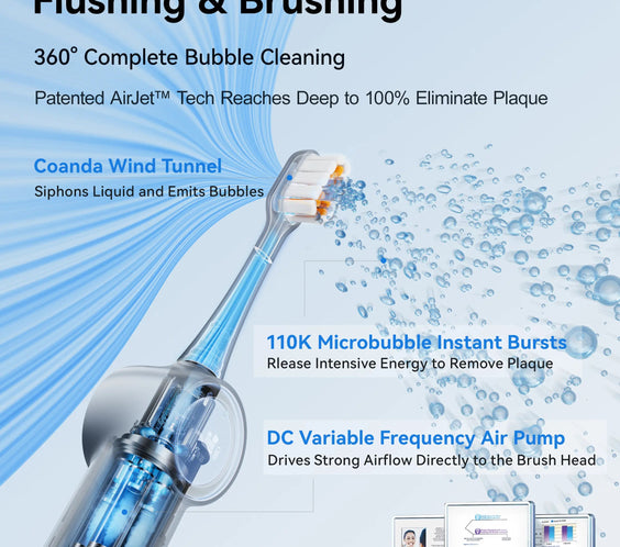 Airjet Electric Toothbrush RANVOO