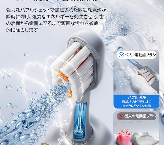 RANVOO AirJet 電動歯ブラシ ソニック RANVOO