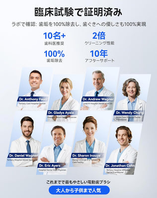 RANVOO AirJet 電動歯ブラシ ソニック RANVOO