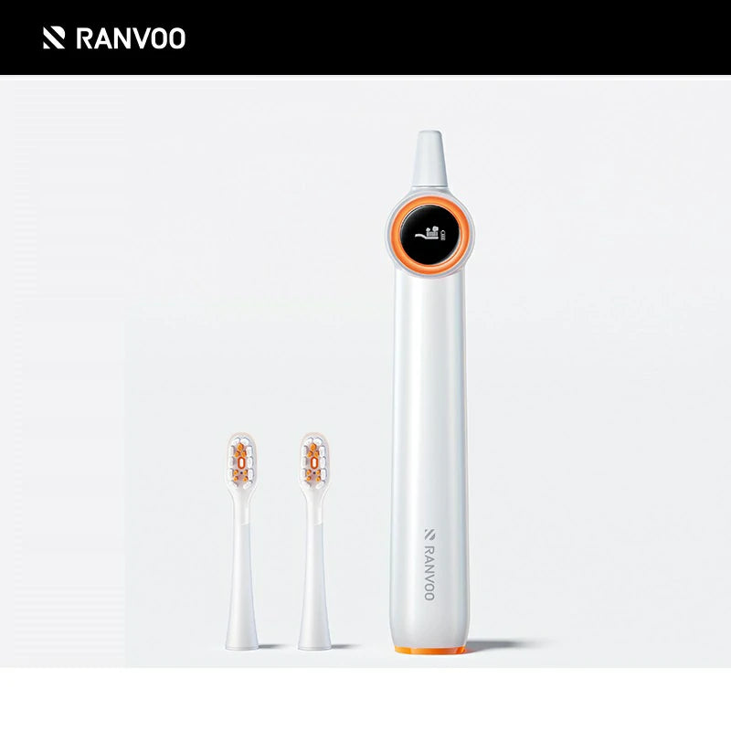 【未使用】RANVOO 超強力マイクロバブル　ソニック電動歯ブラシ RANVOO 電動歯ブラシをレビュー｜最先端のバブル洗浄技術が