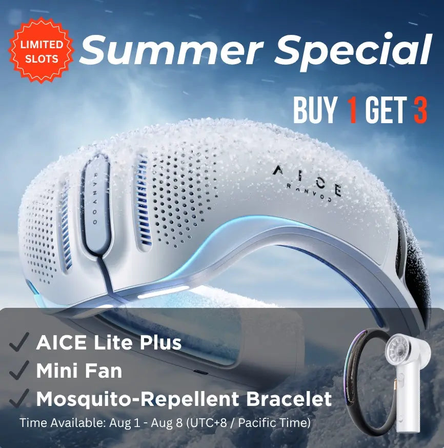 RANVOO AICE LITE PLUS アイスライトプラス ホワイト 楽天市場】【30％OFFクーポン：4日20時〜11日】2025年最新モデル