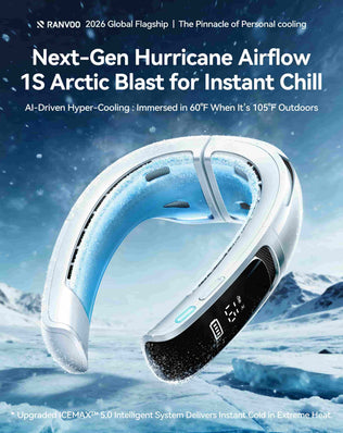 Ranvoo neck air conditioner - 1 second cooling time
