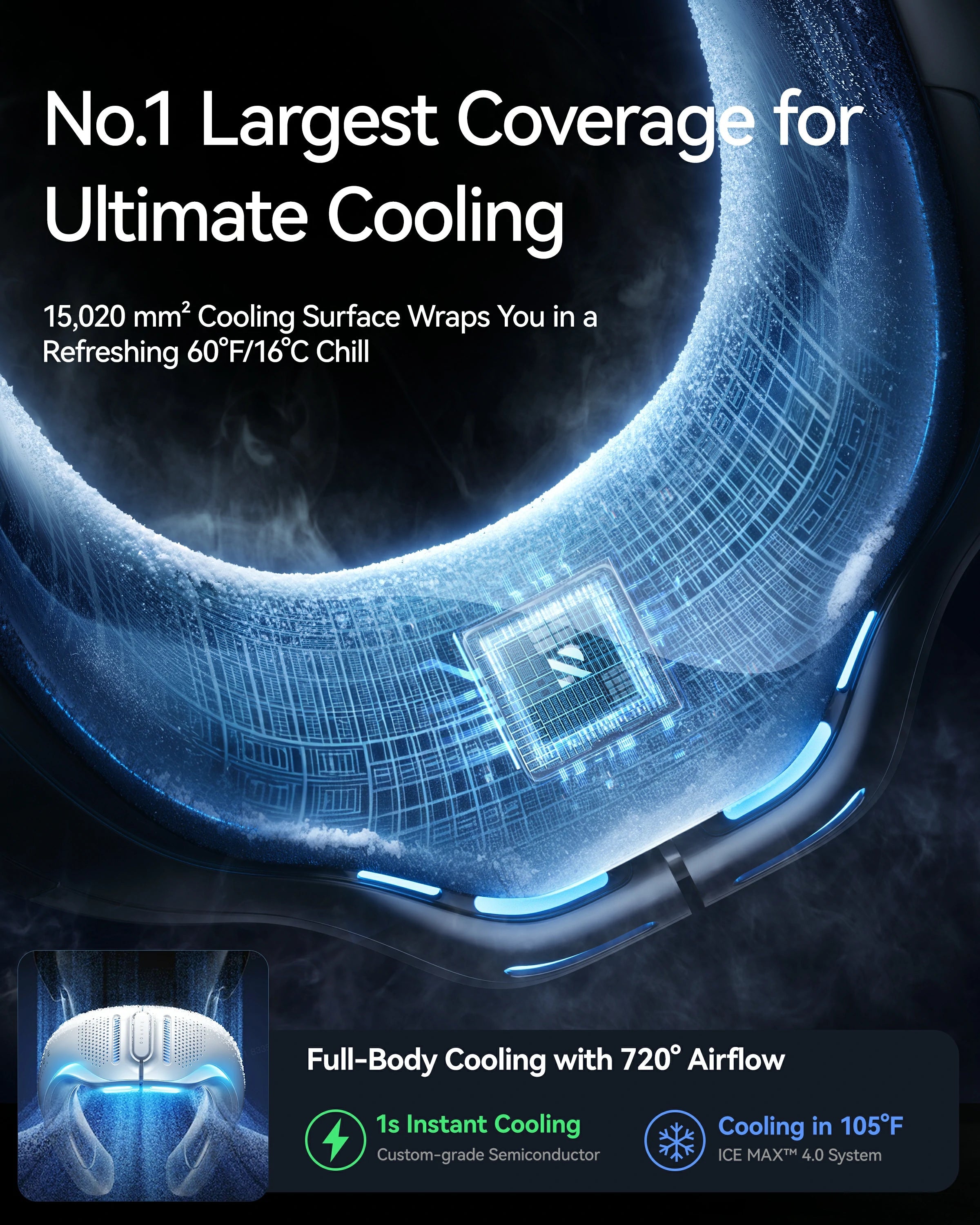 AICE Lite Plus Neck Air Conditioner RANVOO