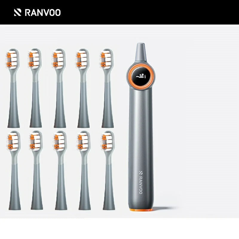 【未使用】RANVOO 電動歯ブラシ RANVOO 電動歯ブラシをレビュー｜最先端のバブル洗浄技術が