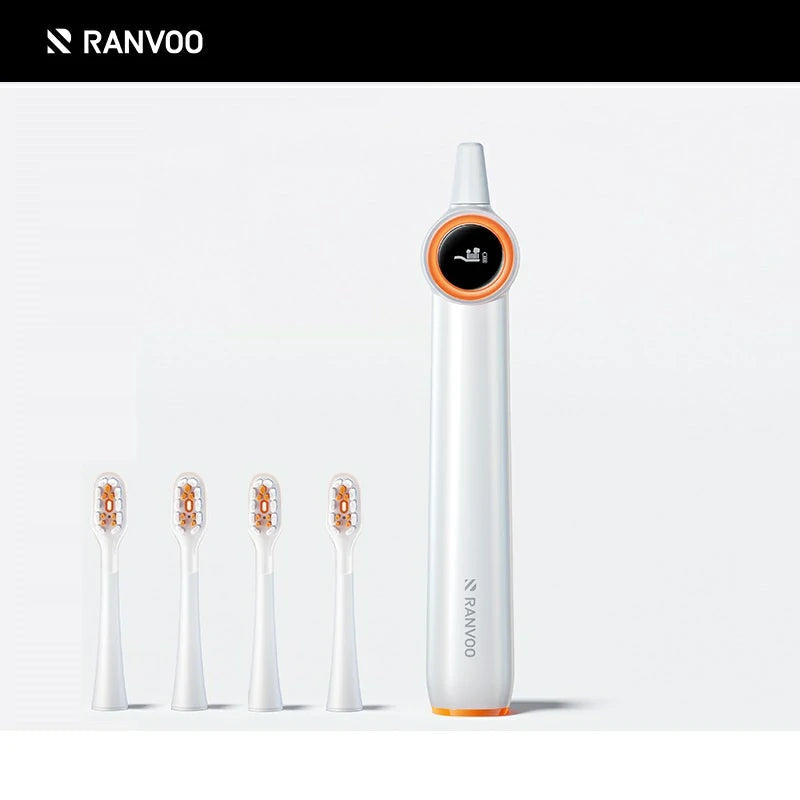 【未使用】RANVOO 電動歯ブラシ 楽天市場】RANVOO 電動歯ブラシ ソニック 超強力バブル噴射™ 360